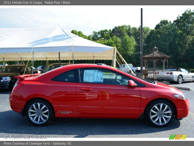 Rallye Red / Black 2011 Honda Civic Si Coupe