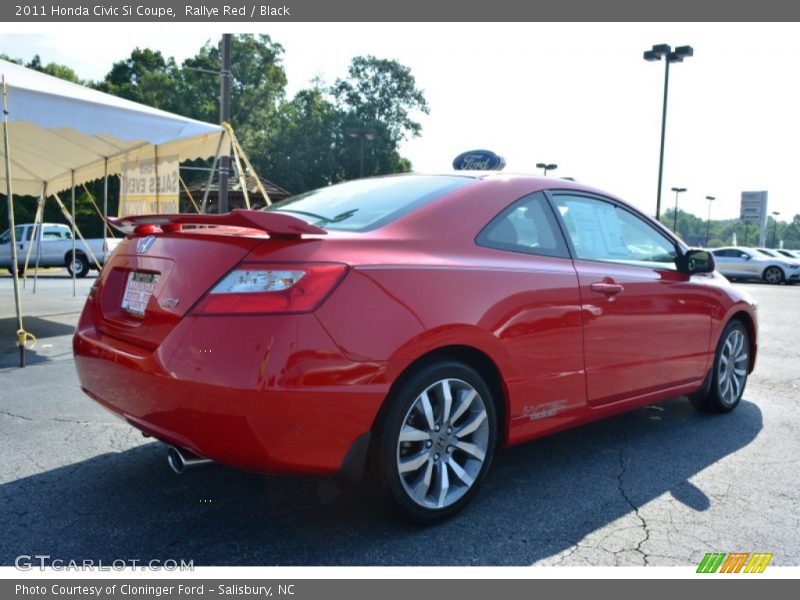 Rallye Red / Black 2011 Honda Civic Si Coupe