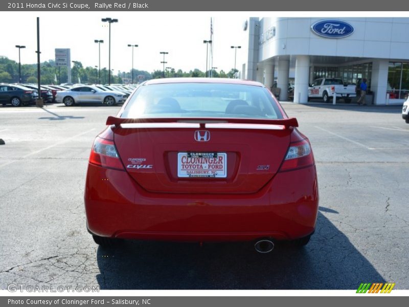 Rallye Red / Black 2011 Honda Civic Si Coupe