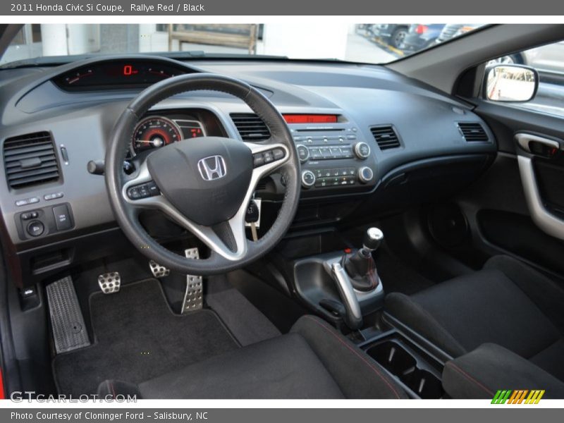 Rallye Red / Black 2011 Honda Civic Si Coupe