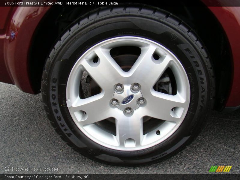 Merlot Metallic / Pebble Beige 2006 Ford Freestyle Limited AWD