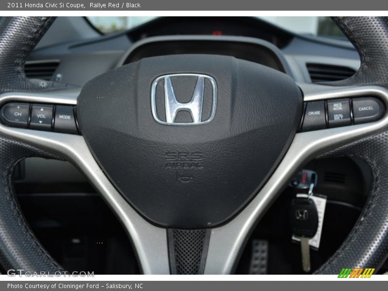 Rallye Red / Black 2011 Honda Civic Si Coupe
