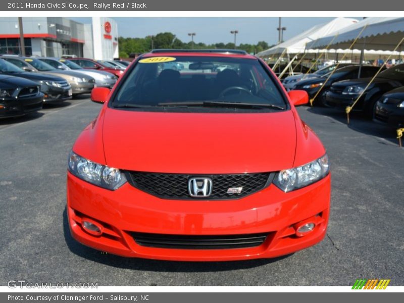 Rallye Red / Black 2011 Honda Civic Si Coupe