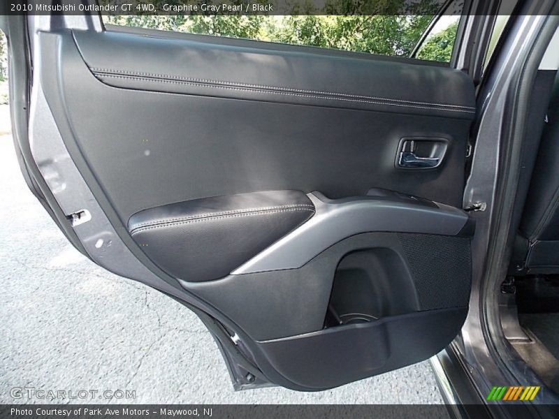 Graphite Gray Pearl / Black 2010 Mitsubishi Outlander GT 4WD