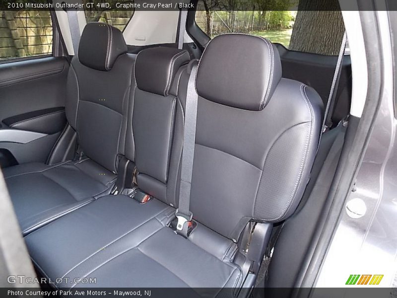 Graphite Gray Pearl / Black 2010 Mitsubishi Outlander GT 4WD