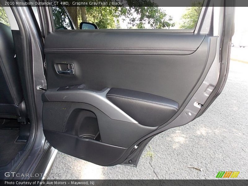Graphite Gray Pearl / Black 2010 Mitsubishi Outlander GT 4WD