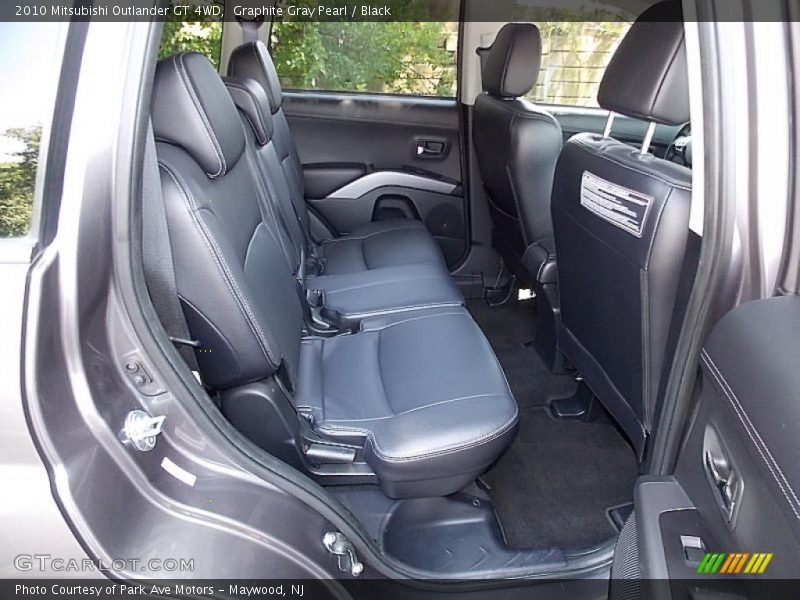 Graphite Gray Pearl / Black 2010 Mitsubishi Outlander GT 4WD