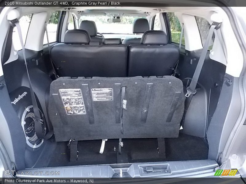 Graphite Gray Pearl / Black 2010 Mitsubishi Outlander GT 4WD