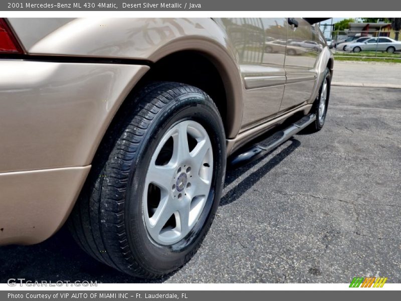 Desert Silver Metallic / Java 2001 Mercedes-Benz ML 430 4Matic