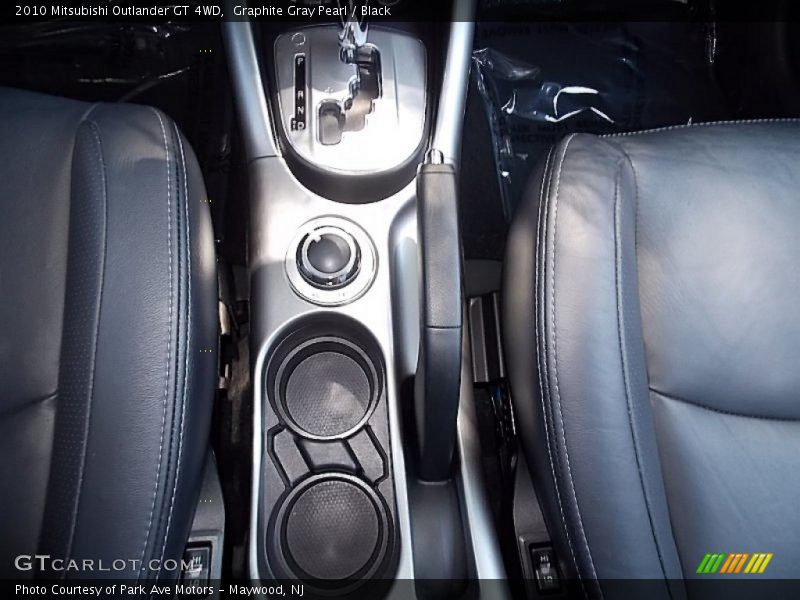Graphite Gray Pearl / Black 2010 Mitsubishi Outlander GT 4WD