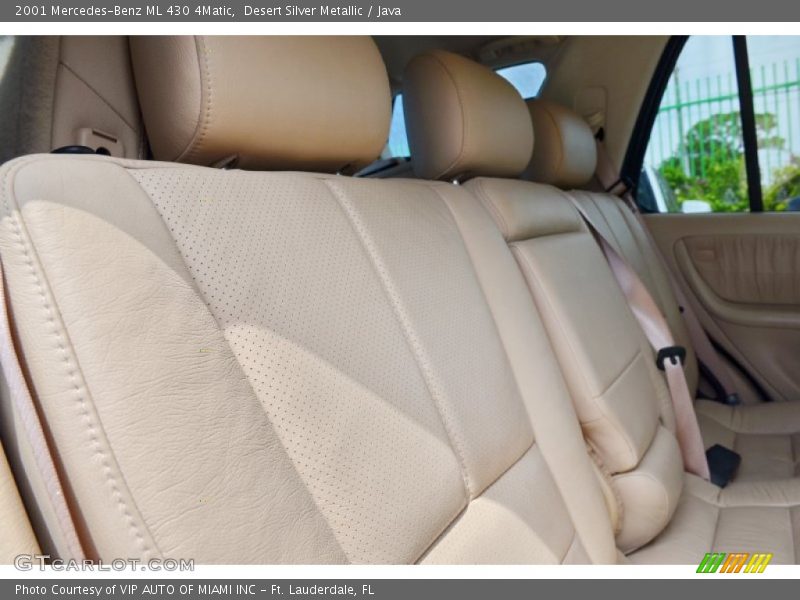 Desert Silver Metallic / Java 2001 Mercedes-Benz ML 430 4Matic