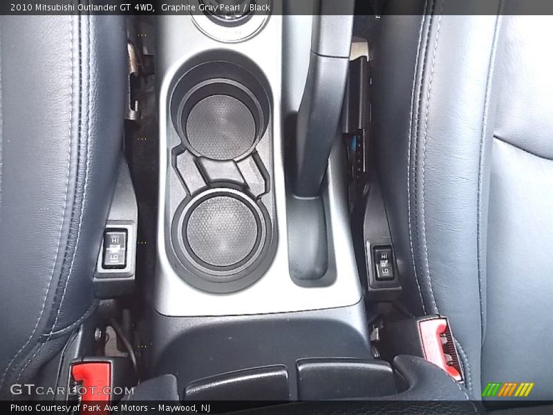 Graphite Gray Pearl / Black 2010 Mitsubishi Outlander GT 4WD