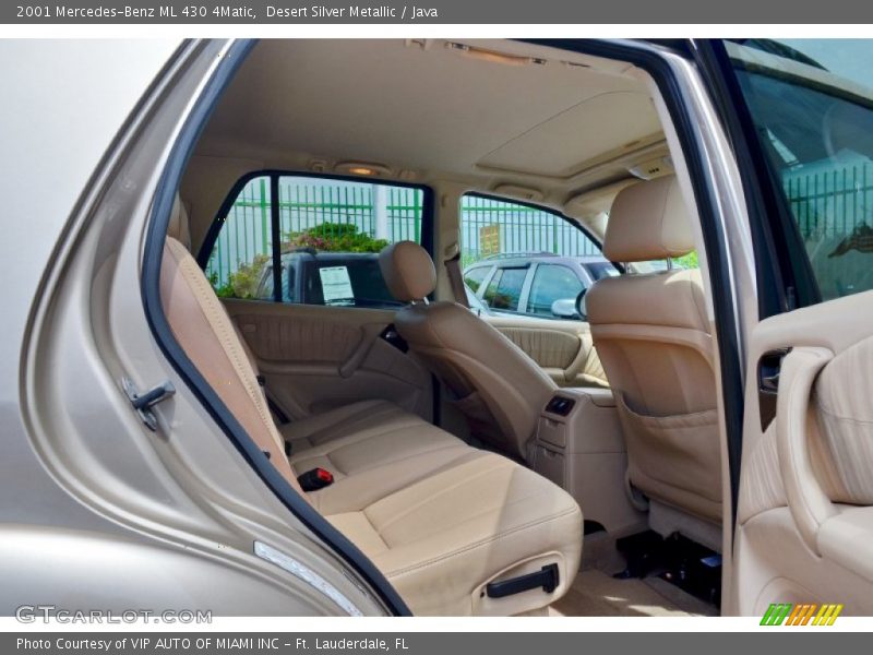 Desert Silver Metallic / Java 2001 Mercedes-Benz ML 430 4Matic