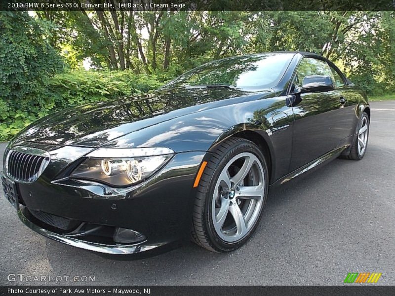 Front 3/4 View of 2010 6 Series 650i Convertible