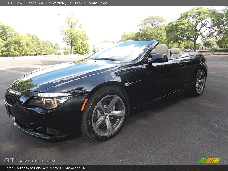  2010 6 Series 650i Convertible Jet Black