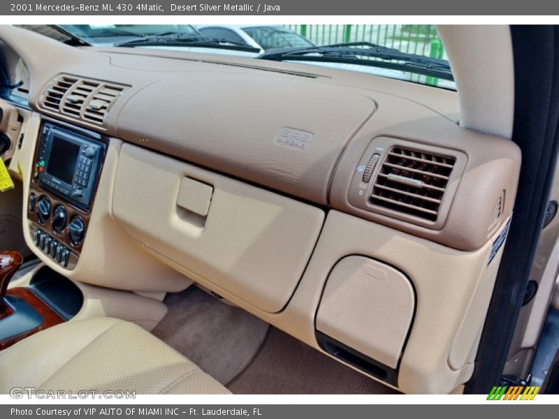 Desert Silver Metallic / Java 2001 Mercedes-Benz ML 430 4Matic
