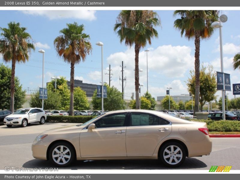 Golden Almond Metallic / Cashmere 2008 Lexus ES 350