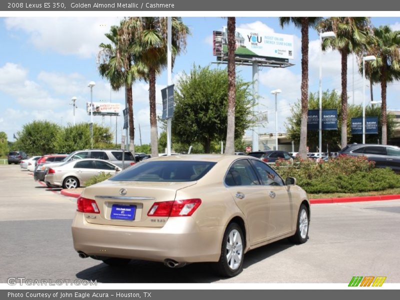 Golden Almond Metallic / Cashmere 2008 Lexus ES 350