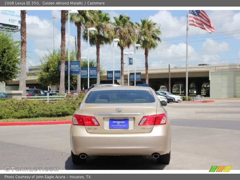 Golden Almond Metallic / Cashmere 2008 Lexus ES 350