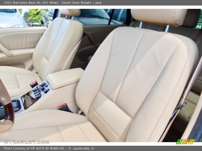 Desert Silver Metallic / Java 2001 Mercedes-Benz ML 430 4Matic