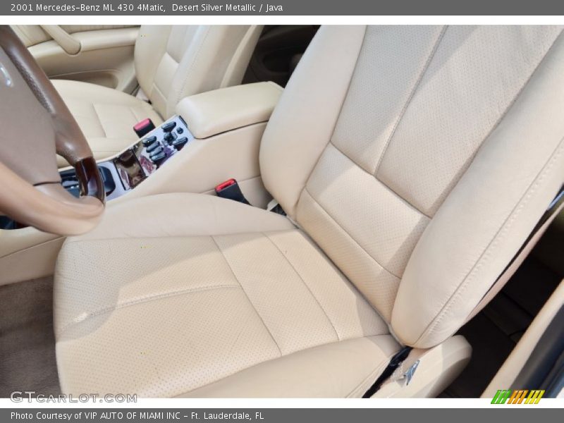 Desert Silver Metallic / Java 2001 Mercedes-Benz ML 430 4Matic