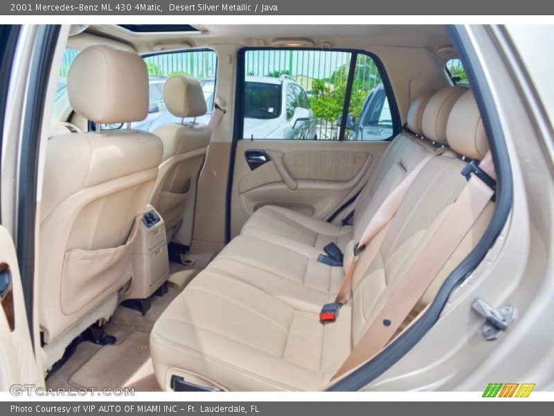 Rear Seat of 2001 ML 430 4Matic