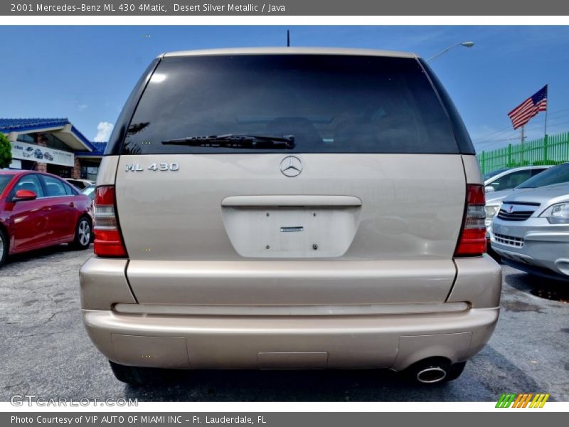 Desert Silver Metallic / Java 2001 Mercedes-Benz ML 430 4Matic