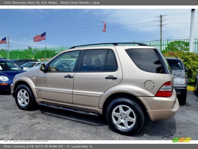 Desert Silver Metallic / Java 2001 Mercedes-Benz ML 430 4Matic