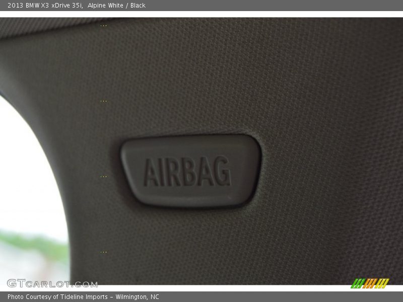 Alpine White / Black 2013 BMW X3 xDrive 35i