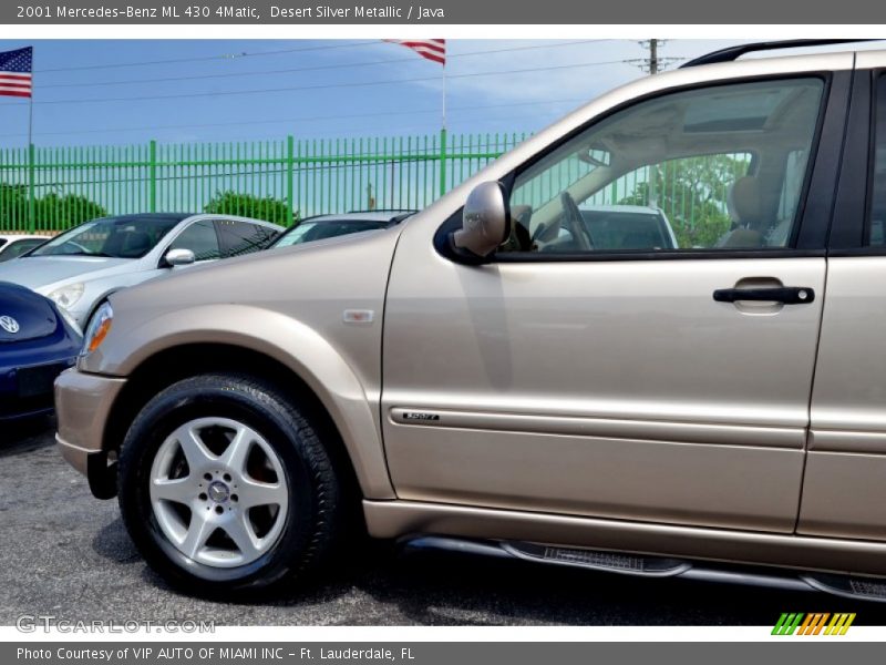 Desert Silver Metallic / Java 2001 Mercedes-Benz ML 430 4Matic