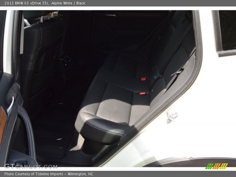 Alpine White / Black 2013 BMW X3 xDrive 35i