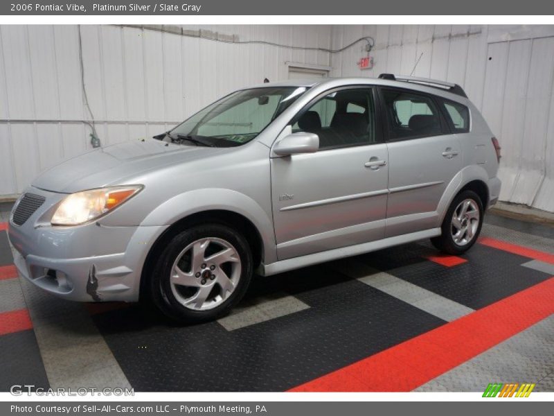 Platinum Silver / Slate Gray 2006 Pontiac Vibe