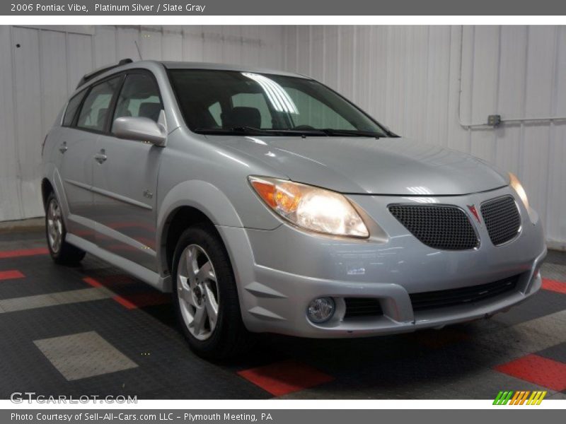 Platinum Silver / Slate Gray 2006 Pontiac Vibe