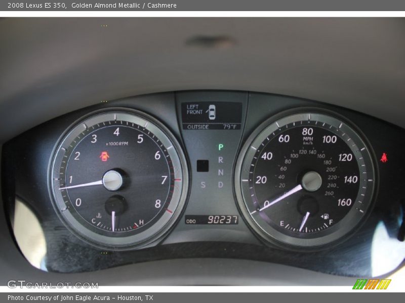 Golden Almond Metallic / Cashmere 2008 Lexus ES 350