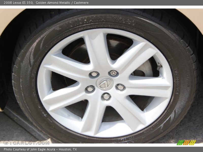 Golden Almond Metallic / Cashmere 2008 Lexus ES 350