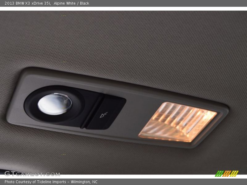 Alpine White / Black 2013 BMW X3 xDrive 35i