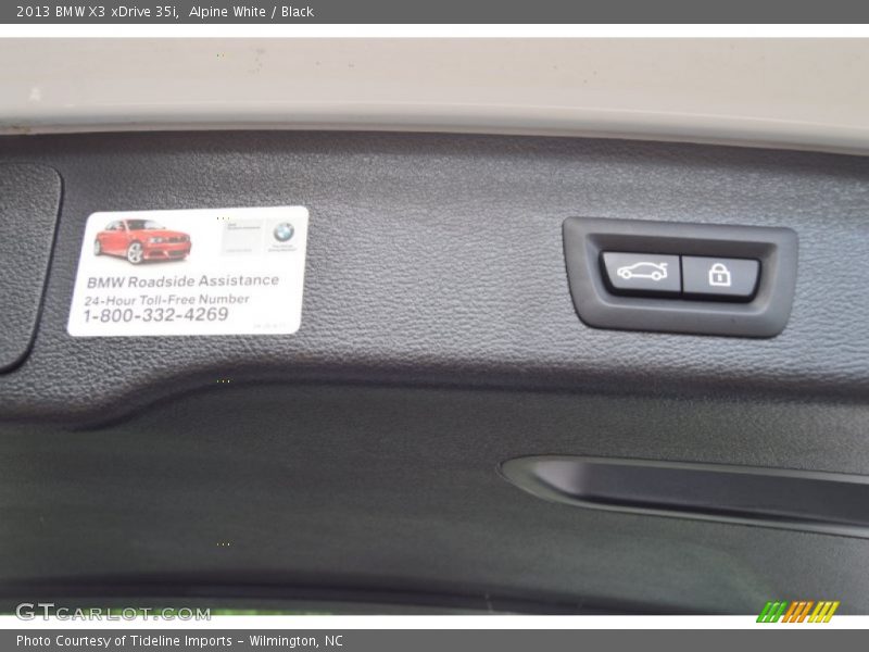 Alpine White / Black 2013 BMW X3 xDrive 35i