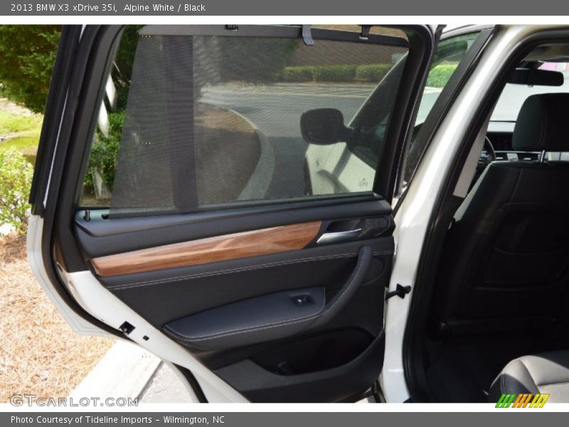 Alpine White / Black 2013 BMW X3 xDrive 35i