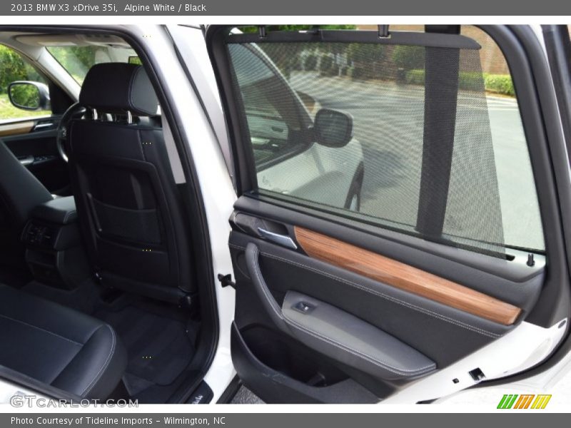Alpine White / Black 2013 BMW X3 xDrive 35i