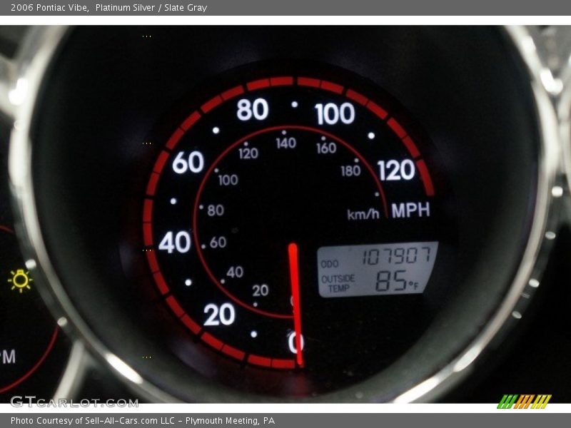 Platinum Silver / Slate Gray 2006 Pontiac Vibe