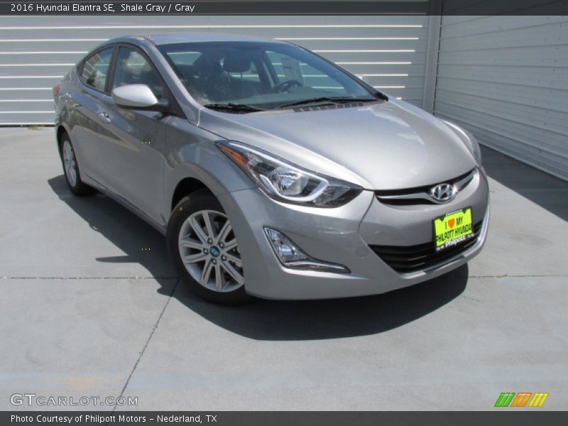 Shale Gray / Gray 2016 Hyundai Elantra SE