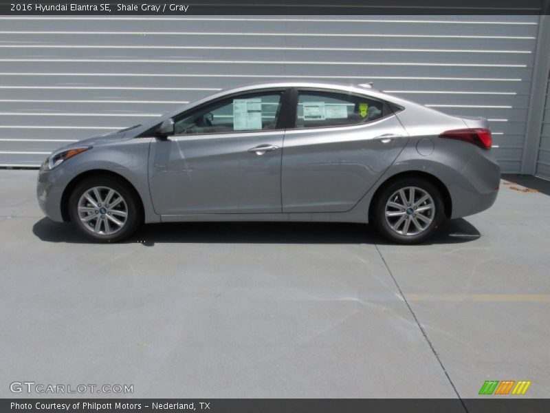 Shale Gray / Gray 2016 Hyundai Elantra SE