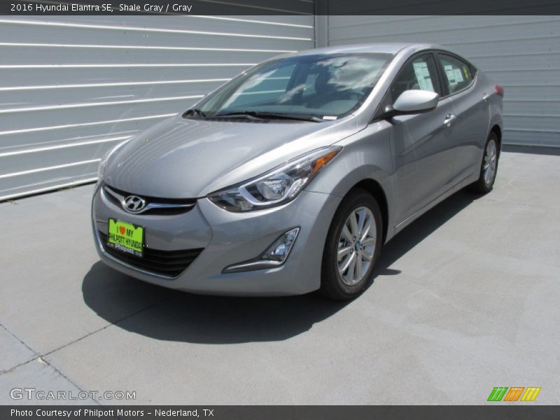 Shale Gray / Gray 2016 Hyundai Elantra SE