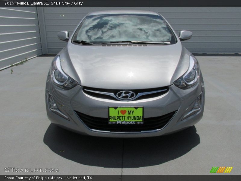 Shale Gray / Gray 2016 Hyundai Elantra SE