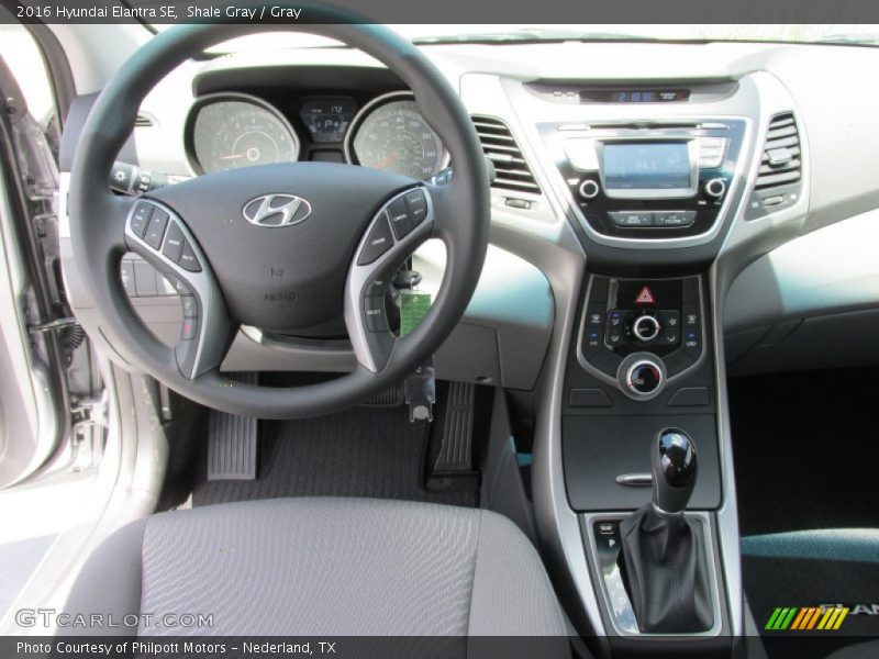 Shale Gray / Gray 2016 Hyundai Elantra SE