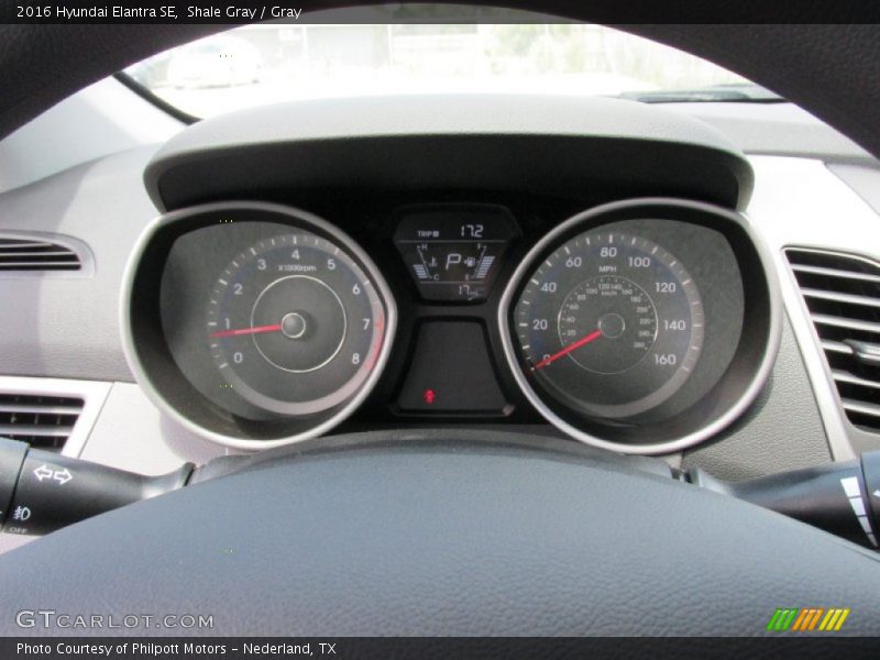 Shale Gray / Gray 2016 Hyundai Elantra SE