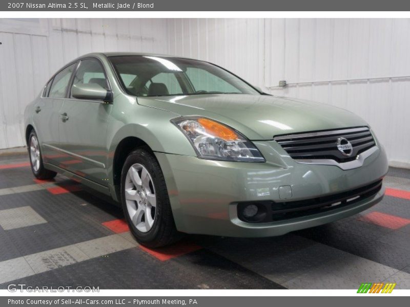 Metallic Jade / Blond 2007 Nissan Altima 2.5 SL