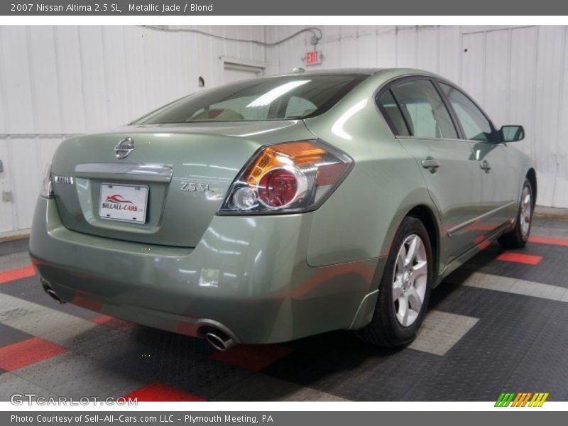 Metallic Jade / Blond 2007 Nissan Altima 2.5 SL