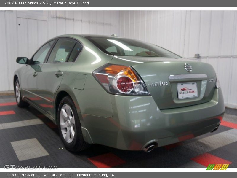Metallic Jade / Blond 2007 Nissan Altima 2.5 SL