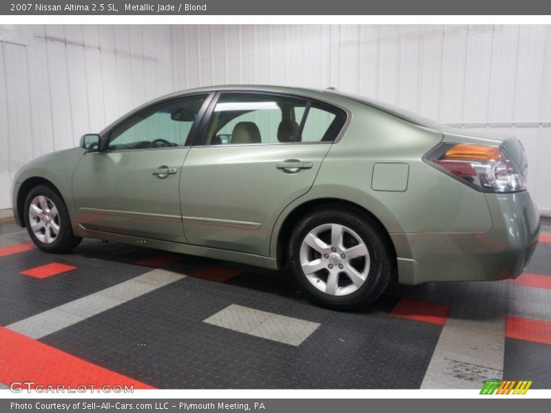 Metallic Jade / Blond 2007 Nissan Altima 2.5 SL